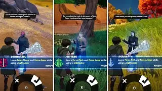 How to get NEW Star Wars Force Abilities in Fortnite (Force Push, Force Throw & Force Pull... )