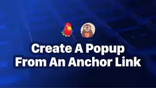 How to Create a Popup Form an Anchor Link- with Otter  [2023]