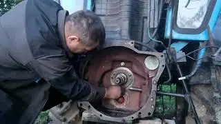 установка двигателя д240 на МТЗ