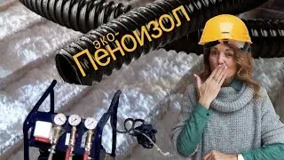 Утеплить дом как? Пеноизол, личный опыт.