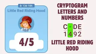 Cryptogram Little Red Riding Hood Event Solution | Chapter 4/5