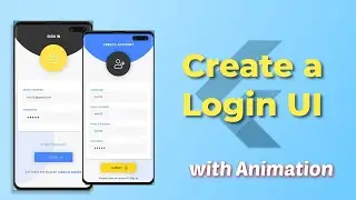 flutter login page ui design | Flutter UI Tutorial Speed Coding