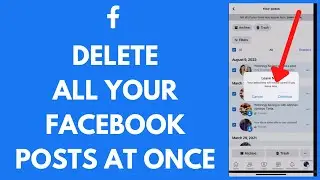 How to Delete All Posts on Facebook At Once (2023)