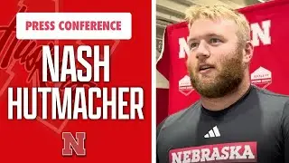 Nebraska DL Nash Hutmacher discusses Colorado win I Nebraska Huskers I GBR