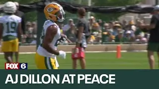 Packers' AJ Dillon at peace | FOX6 News Milwaukee