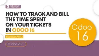 How to Track and Bill the Time Spent on Your Tickets With Odoo 16 Helpdesk | Odoo 16 Helpdesk Demo