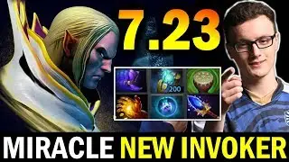 MIRACLE INVOKER 7.23 Outlanders New Patch - Scepter Reworked & Neutral Items Dota 2