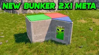 NEW BUNKER 2X1 META In Rust 2024 | Rust Building Tutorial