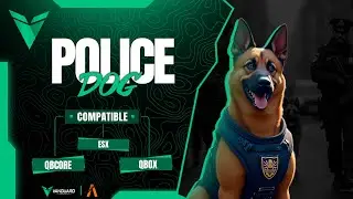 FiveM Script | Police Dog/K9 Script [ESX/QBCore] 🐕