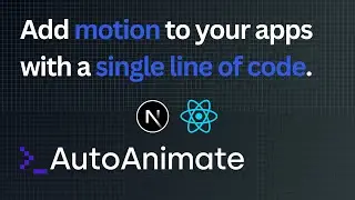 How to Auto-Animation with This Single Line of Code! 