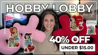 HOBBY LOBBY & SHEIN VALENTINE'S DAY HAUL | Budget-Friendly Valentine’s Day Decor (VIRAL PILLOW!)