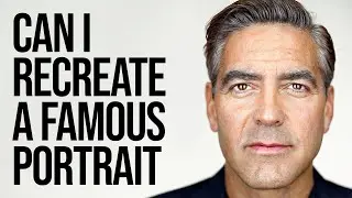 Can I Recreate this Famous Portrait? (George Clooney by Martin Schoeller)