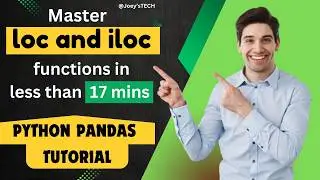 Python Pandas tutorial - Pandas iloc and loc | iloc vs loc | iloc and loc with examples