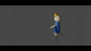 Grand jeté, animación 3D. Aitana Ferreyra 2022
