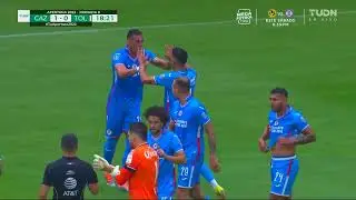 Gol de Ramiro Funes Mori | Cruz Azul 1-0 Toluca | Liga BBVA MX - Apertura 2022 - Jornada 8