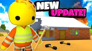 I RUINED Houses in the NEW CONSTRUCTION JOB in The Wobbly Life Update!