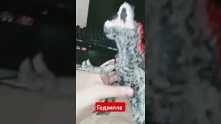 Годзилла из пластилина из фильма Годзилла против Конга; новая империя 