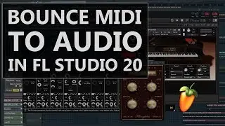 Producer Hack Turn Midi into Audio in FL Studio 20 | Tutorial