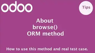 How to use browse method in Odoo | Odoo ORM Methods