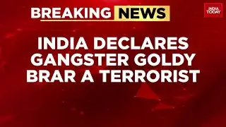 Gangster Goldy Brar Was Declared A Terrorist Under The UAPA By The Central Government | India Today