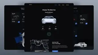 🚘 Create a Responsive Car Website Design Using HTML CSS & JavaScript