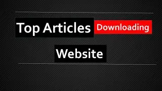 How To Download Articles/ Research papers for Free Best Websites