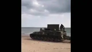 Украинские военные минируют пляжи в Одессе/Ukrainian military mine the beaches in Odessa