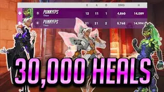 Can You Believe I Healed for 30,000 in Mystery Heroes?