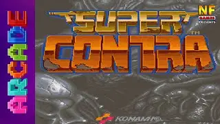 Super Contra. Arcade [No Damage Walkthrough (1 Coin)] Mame | Arcade Machine | Coin-Op | Arcade Game