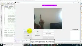 Real time Gesture Recognition using MATLAB