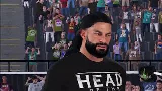 WWE 2K22 - Roman Reigns Vs Logan Paul - Undisputed WWE Universal Championship - Crown Jewel 2022