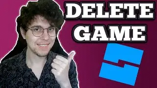 How To Delete Roblox Game 2024