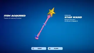 STAR WAND PICKAXE RETURN RELEASE DATE IN FORTNITE ITEM SHOP CHAPTER 5 SEASON 4!