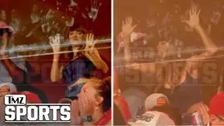 Taylor Swift Dances, Bangs On Glass During Chiefs Game