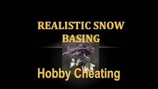 Hobby Cheating 91 - How to Make Realistic Snow Bases