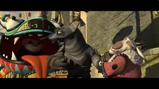 Привет  Привет  (Кунг фу панда  Вырезка)