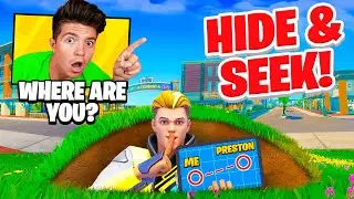 Cheating in PWR Hide & Seek... ft. Preston