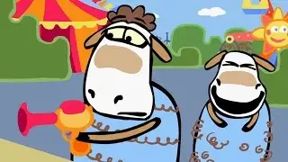 Смешной мультик - Овечки Холли и Долли - На батуте (1 сезон | серия 5)