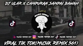DJ ULAR X CAMPURAN SAMPAI BAWAH VIRAL TIK TOK (MUSIK REMIX 561)