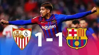 Sevilla vs Barcelona [1-1], La Liga 2021/22 - MATCH REVIEW