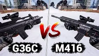 G36C vs M416 - ЧТО ЛУЧШЕ? СРАВНЕНИЕ ХАРАКТЕРИСТИК // ДЕТАЛЬНЫЙ АНАЛИЗ - ПАБГ ГАЙД