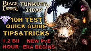 BDO | Tunkuta - 10H Hour Test | Crystals - Quick Guide - Tips & Tricks |