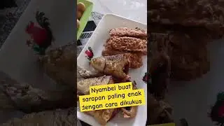 makan pagi dg sambal kukus