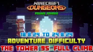 The Tower 95 [Adventure] Full Climb, Guide & Strategy, Minecraft Dungeons Fauna Faire