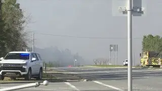 Wildfire threatens Panama City Beach