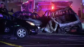 San Diego Police officer and driver die after vehicle pursuit, as policy debate continues