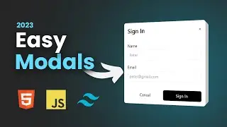 How To Easily Make a Modal/Alert in HTML