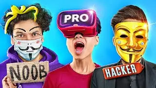 NOOB vs PRO | Giga Rich Gamer vs Broke Gamer