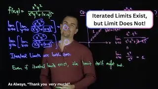 Iterated Limits Existing Does Not Imply the Limit Exists