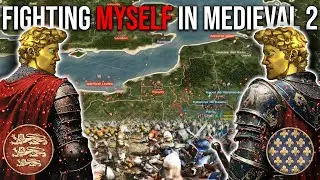 FIGHTING MYSELF IN MEDIEVAL 2 TOTAL WAR